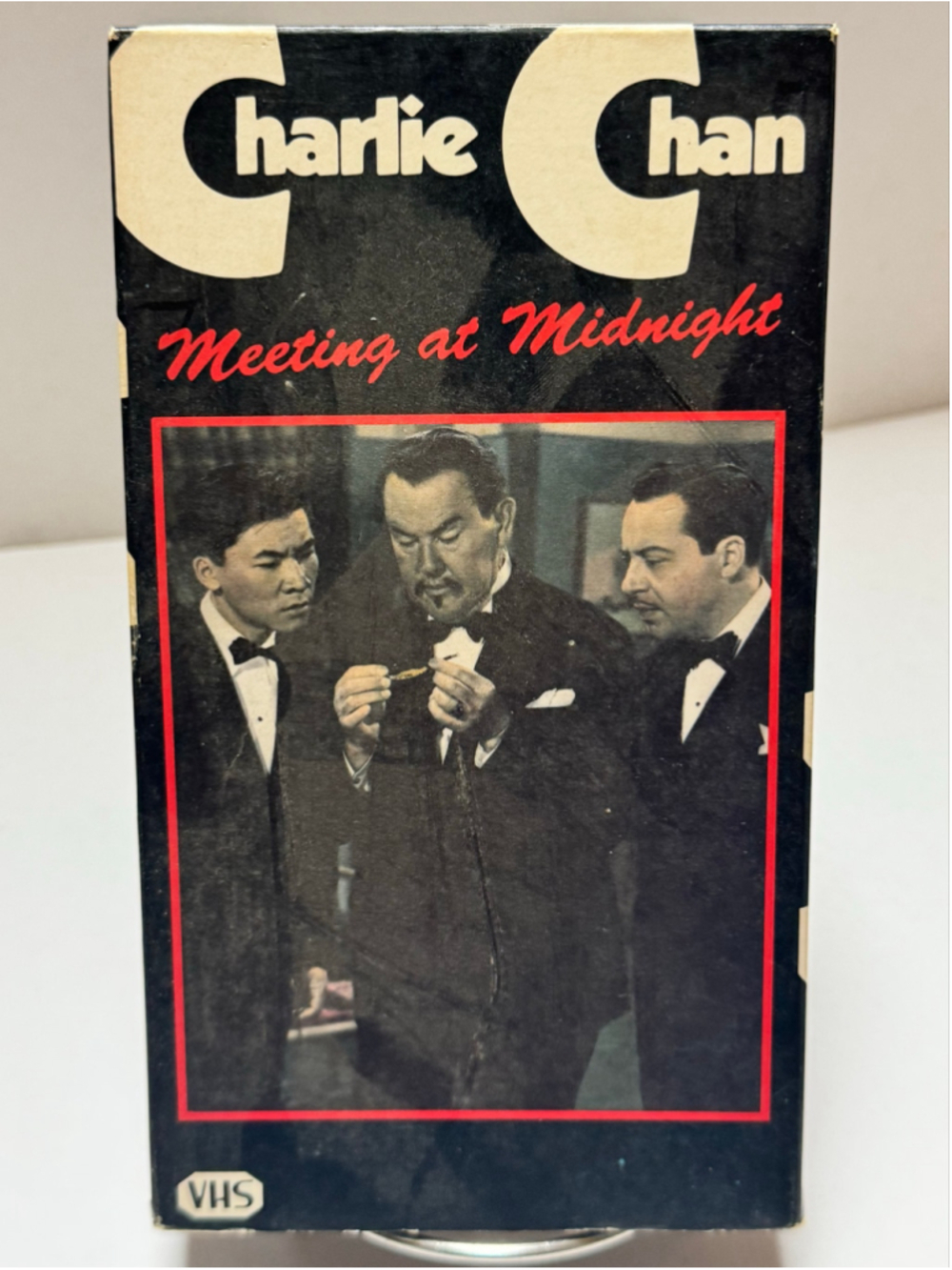 RARE Charlie Chan Meeting At Midnight VHS TAPE Movie GOODTIMES